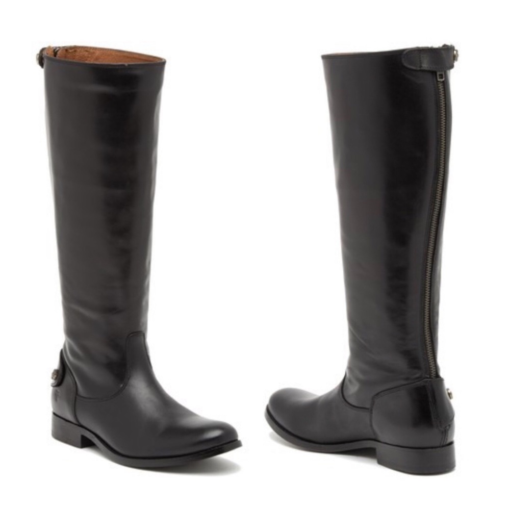 🆕FRYE Melissa Button Back Zip Boot